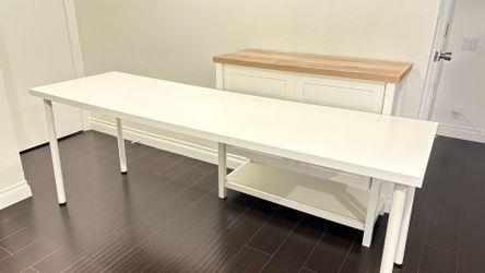 Ikea Lagkaptan long desk work station
