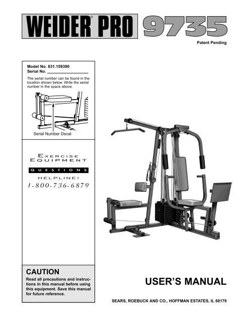 Weider Pro 9735 Home Gym Leg Press Pending Delivery for Sale in Auburn WA OfferUp