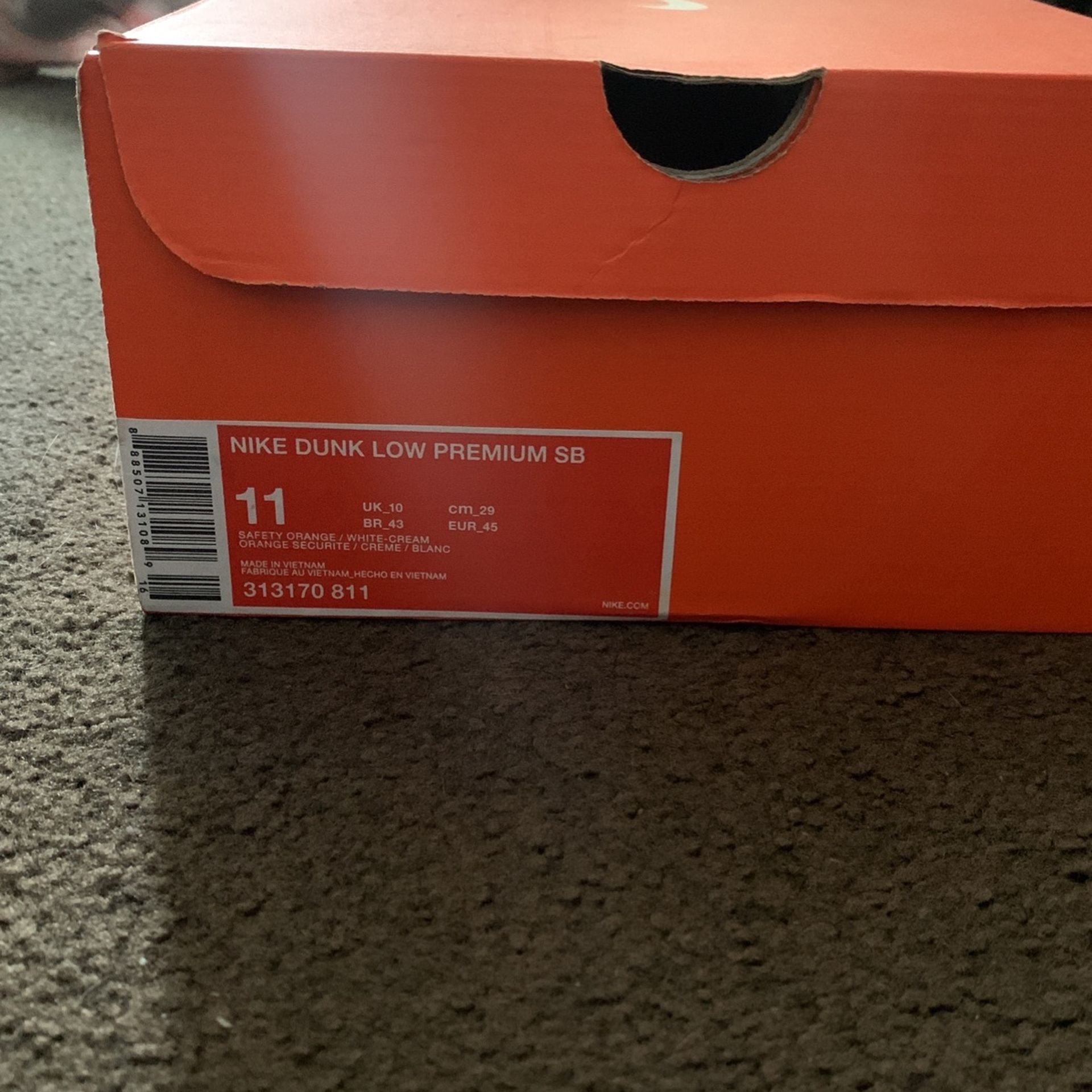 Nike Sb Orange Box