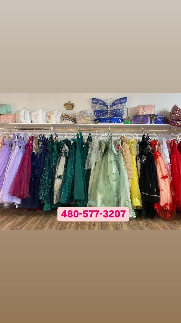 QUINCEANERA DRESSES FROM $300 Dlrs.