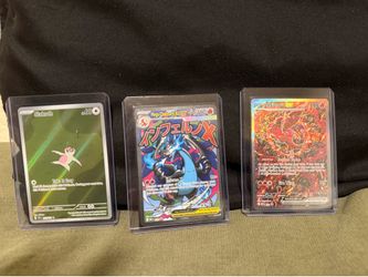 Pokemon TCG Mega Charizard X, Slakoth, Oricorio | Rare Illustration