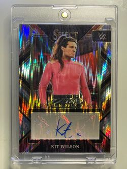 🤼 2023 Panini Select WWE🤼  KIT WILSON •Signature Selections [Autograph]