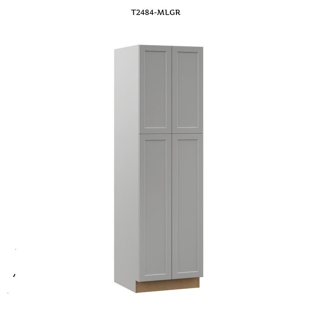 Hampton Bay Assembled 24x84x23.75 in. Pantry Kitchen Cabinet