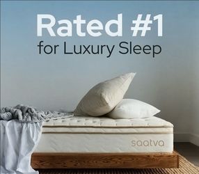 SAATVA ORGANIC PILLOW TOP MATTRESS LIQUIDATION SALE
