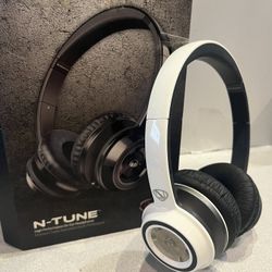 MONSTER N-Tune High performance On-Ear Wired Headphones-White  