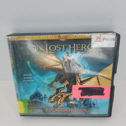 Heroes of Olympus, Book 1, The Lost Hero 14 CD Rick Riordan Unabridged Audiobook