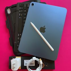 iPad 11th Generation (2025 Newest) 128GB  with pencil, keyboard & accessories (new - warranty)