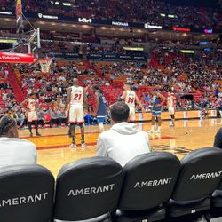 Heat V Hawks - ROW 2 - TWO SEATS 
