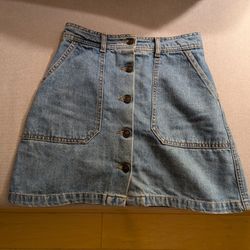 Zara Premium Denim Jeans (Skirt), Size XS