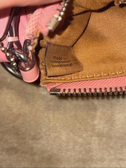 Coach Nolita 19 Light Blush Canvas & Leather Shoulder Bag