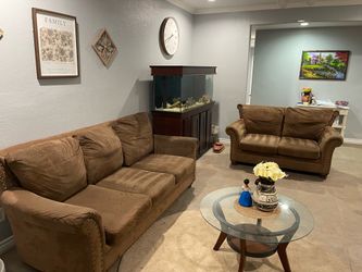 Brown couch