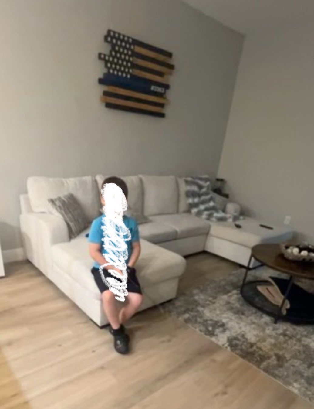 Large Couch/bed With storage