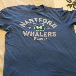 Hartford Whalers T Shirt Large