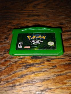 Pokemon Leaf Green - Gameboy Advance