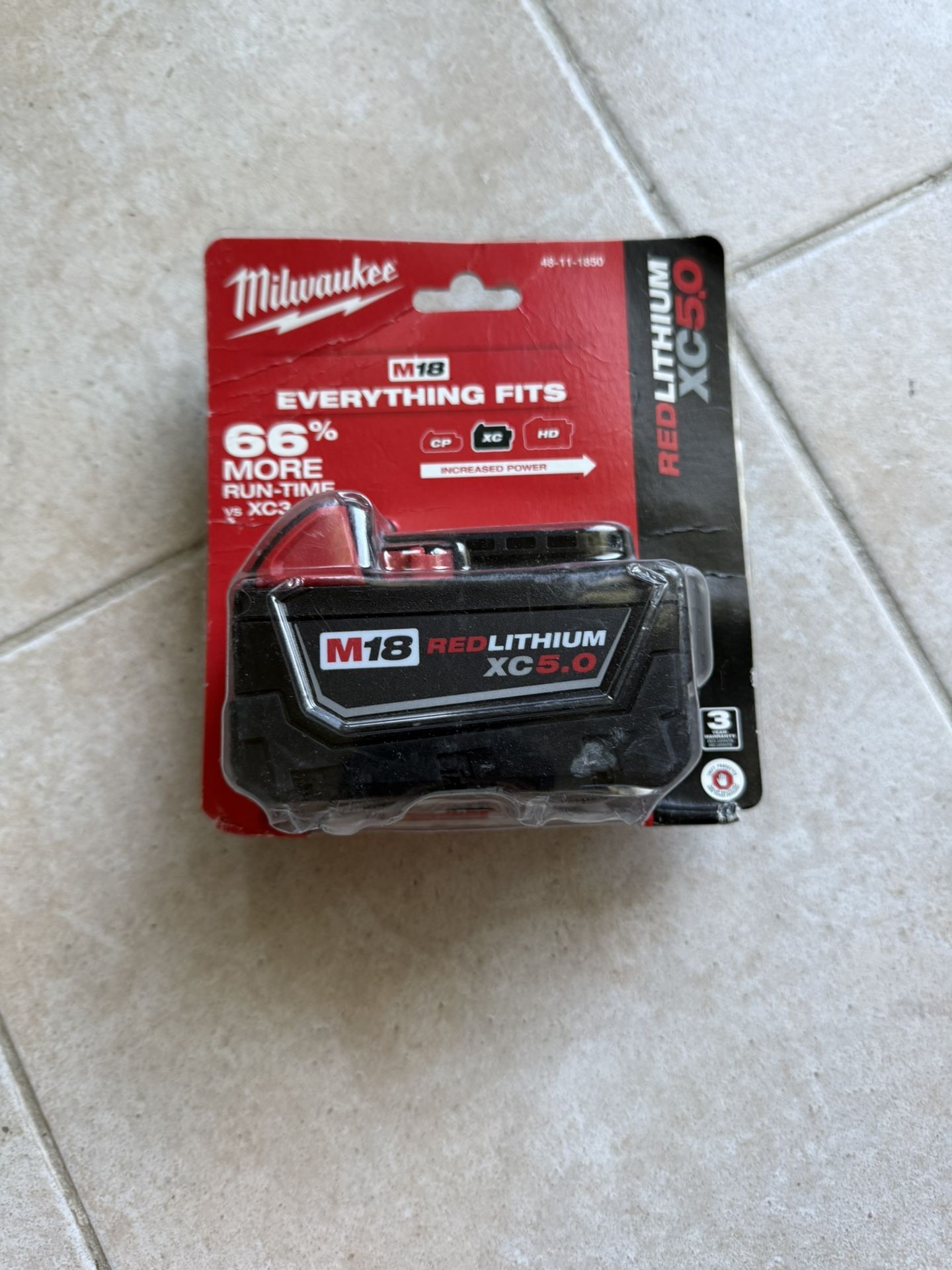 Milwaukee Xc5.0 Battery