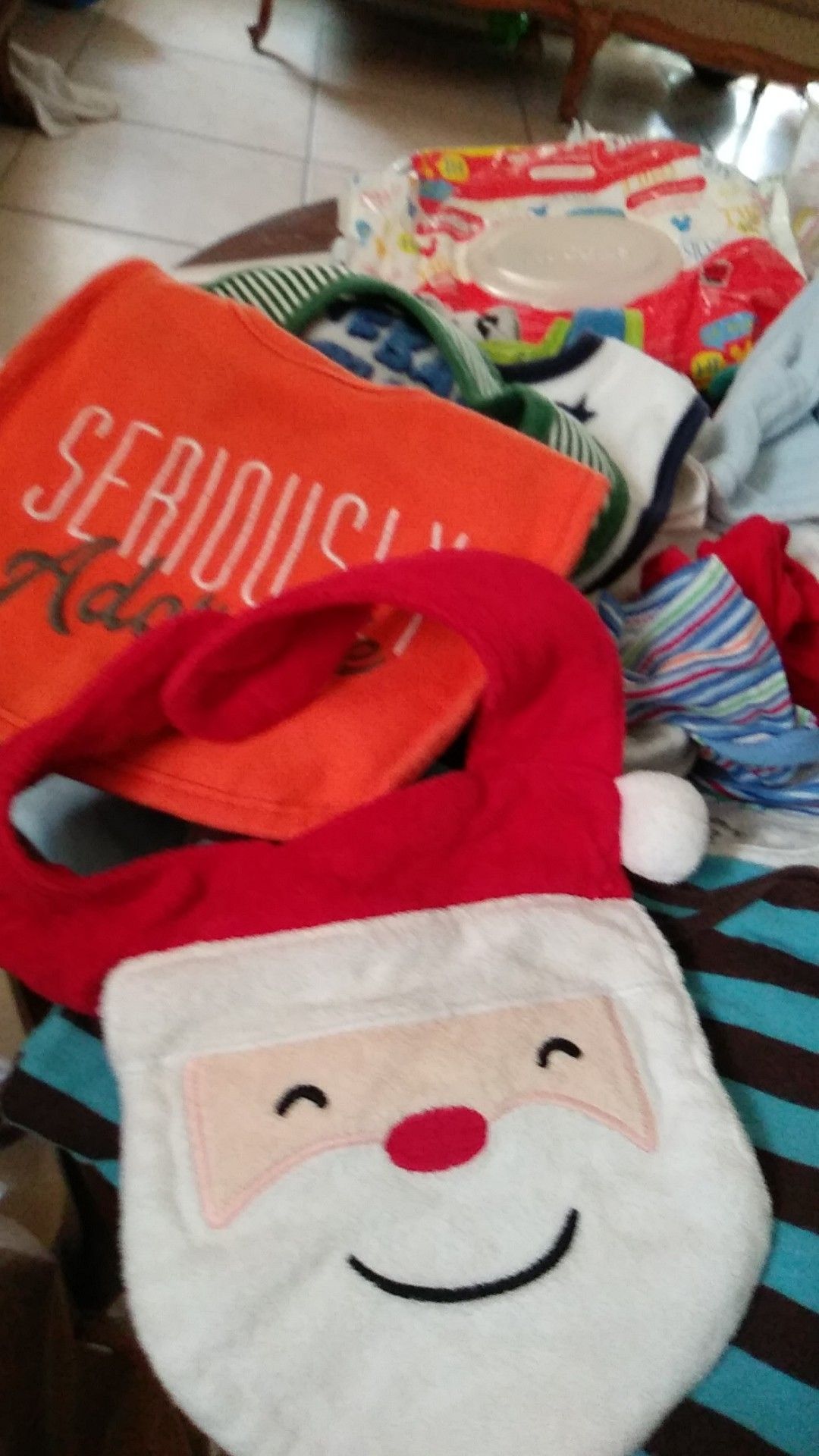 Winsies pj. Bibs shorts tshirts