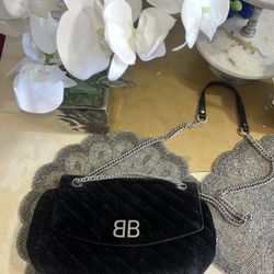 Balenciaga Suede Bag 