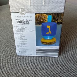 Hanukkah Inflatable Dreidel 4 ft