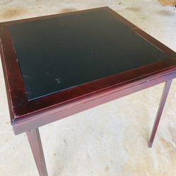 Solid Wood, Poker Or Game Table