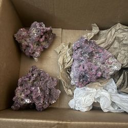 3 Caribsea Live Rocks For Saltwater/Reef Tank 