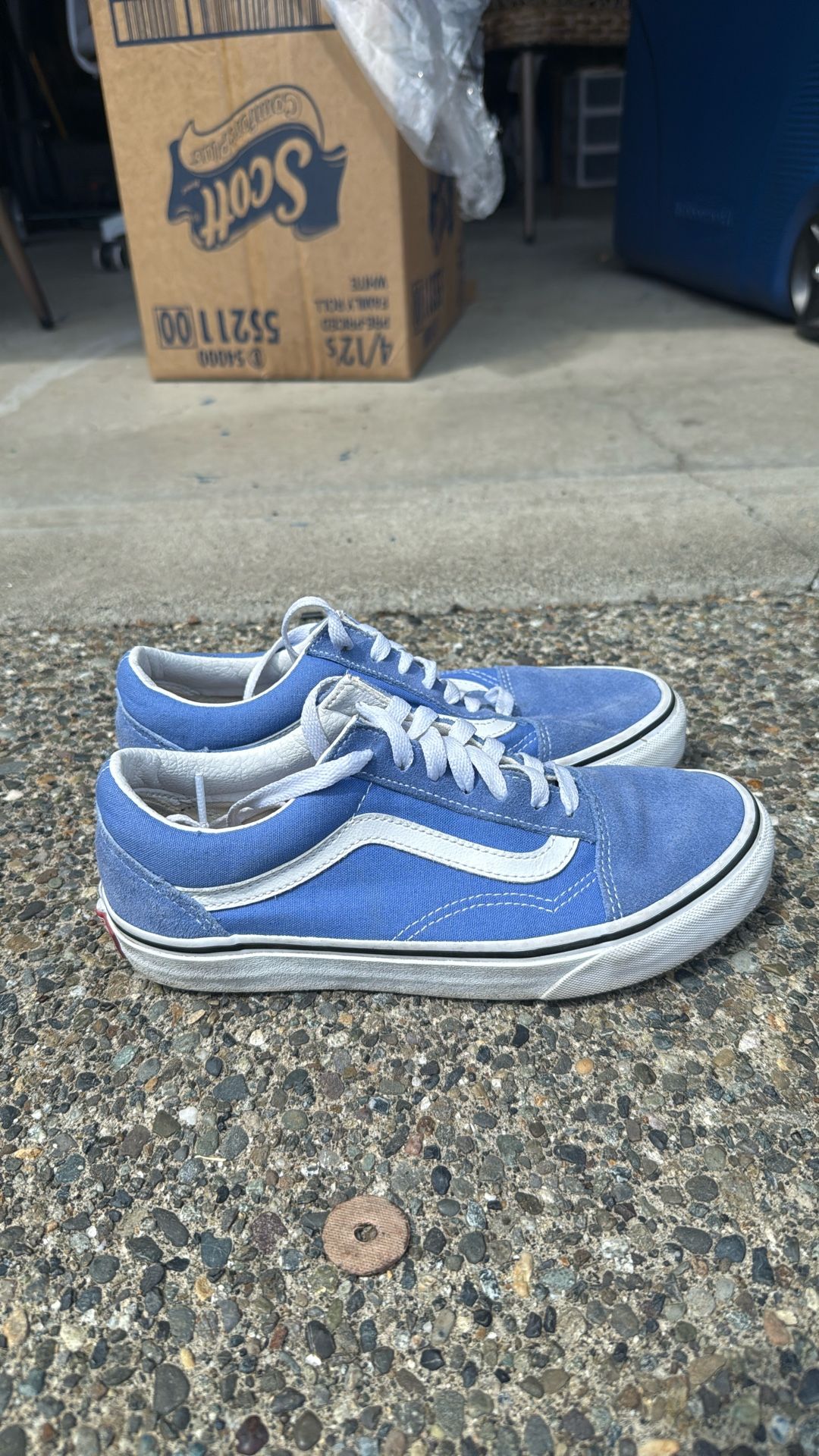 Baby Blue Vans