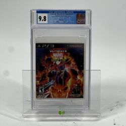 New Ultimate Marvel VS Capcom 3 (Sony PlayStation 3 PS3, 2011) CGC 9.8 A+