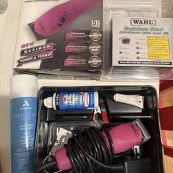 WAHL KM10 pro Pet Clippers And Stainless Steel Comb Kit