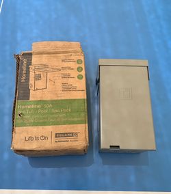 Homeline Steel Load Center Outdoors 50A. 2-PoleGFCI New