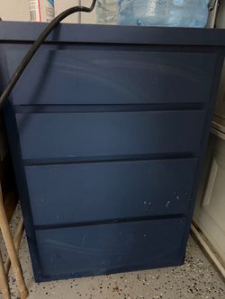 Blue drawer