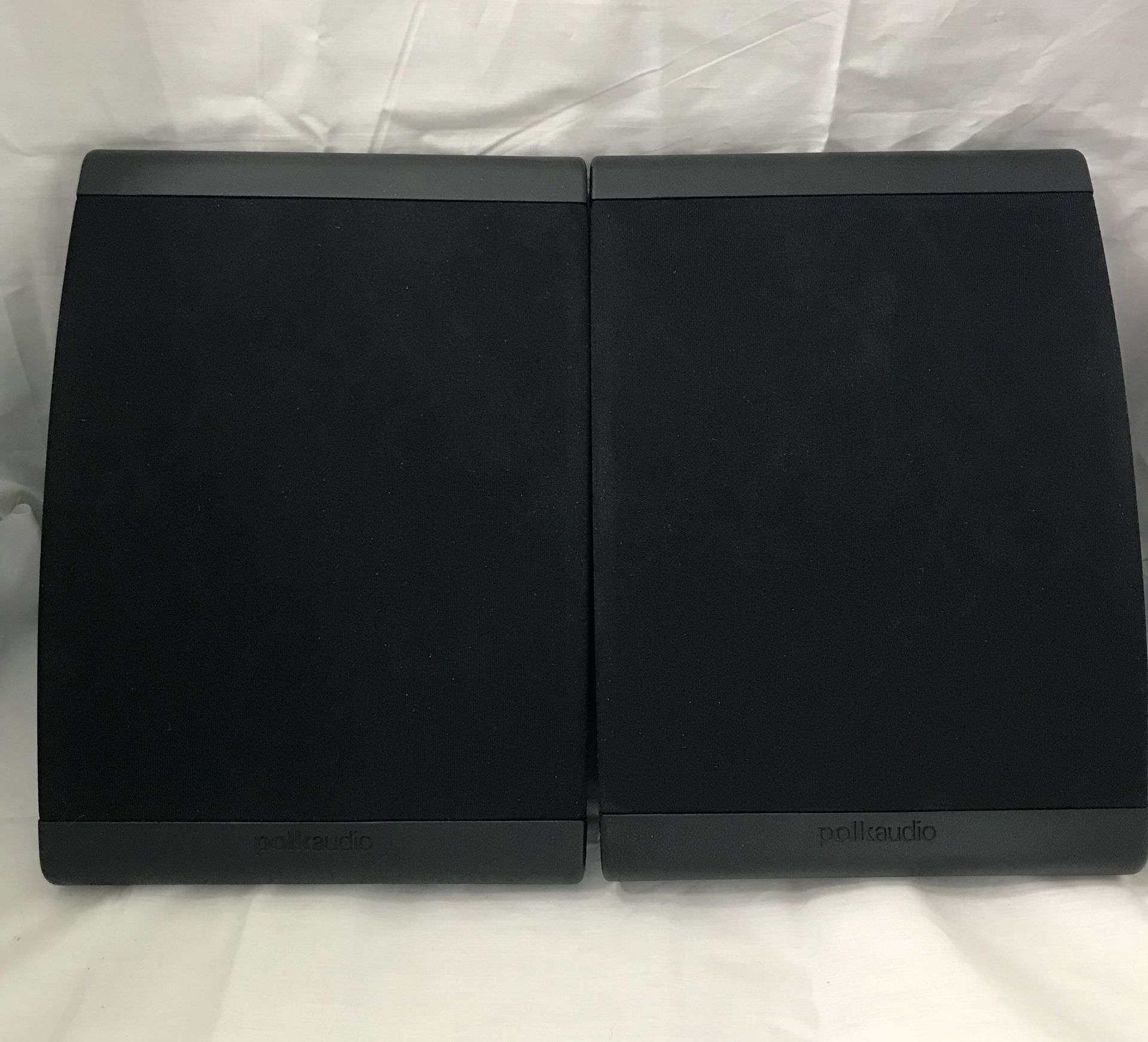 Two Polk Audio OWM3 Speakers w/ brackets