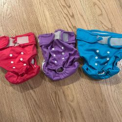 Female Doggie Diapers (Washable)