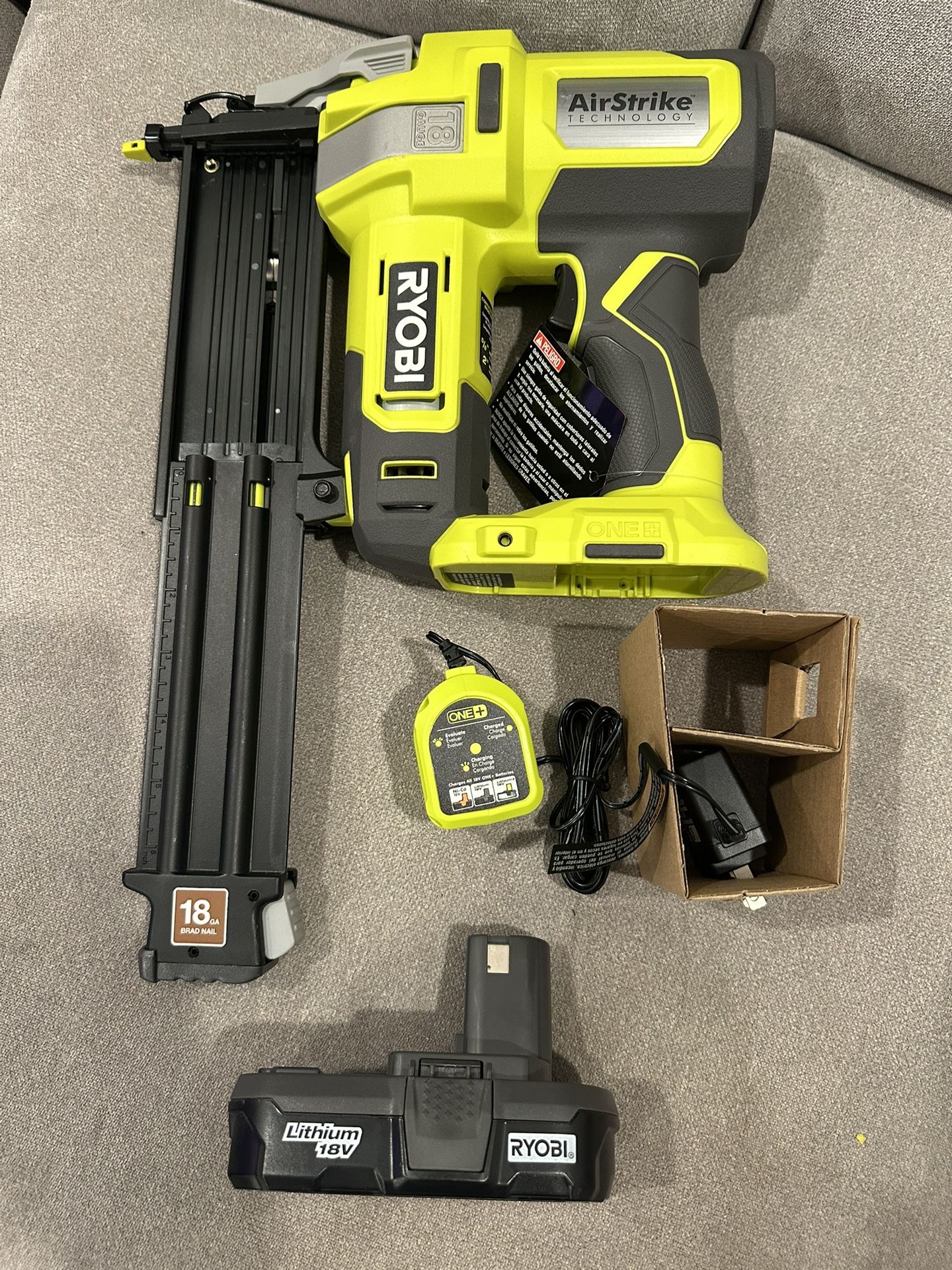 Ryobi Brad Nailer 18v New