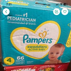 Size 4 Pampers 