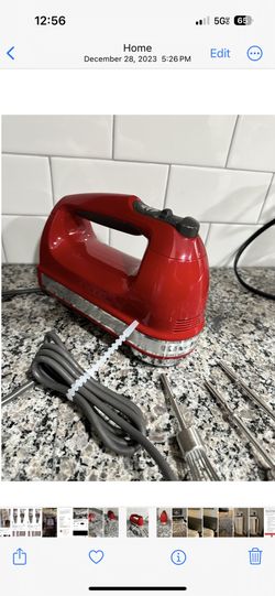 Kitchenaid 9 Speed Hand Mixer
