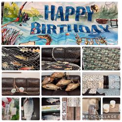 Fishing Party Theme Decorations set