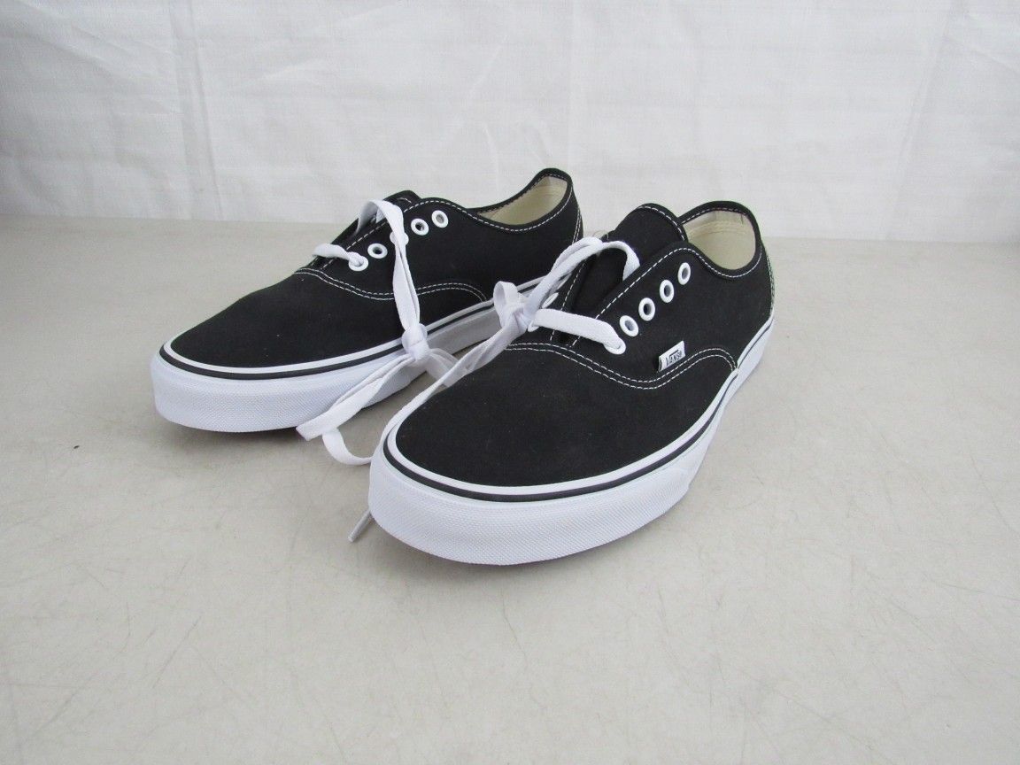 Vans Off The Wall Old School Canvas Shoes, Black Unisex, Size Women 12 Men 10.5