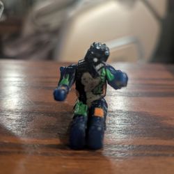 1989 COMPUTER WARRIORS 2" Figure ~ NULL ~ Vintage Mattel 1980's toy