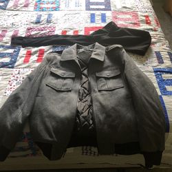 Black rivet outlet jacket for sale