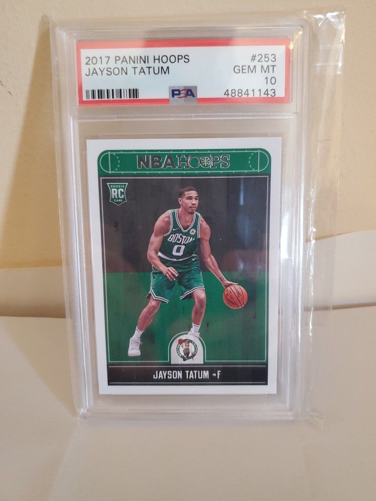 2017 Panini Hoops Jayson Tatum PSA 10