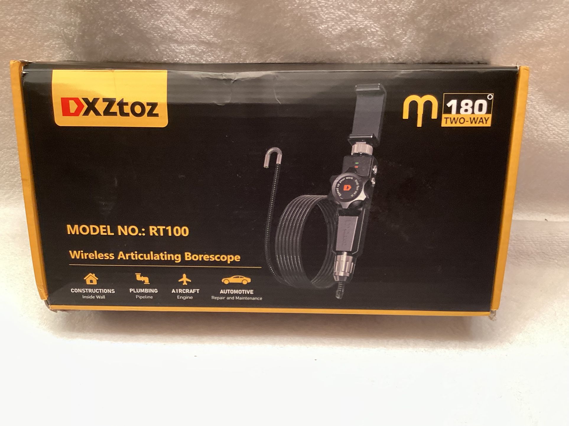 DXZtoz Two-way Wireless Articulating Borescope Model: RT100
