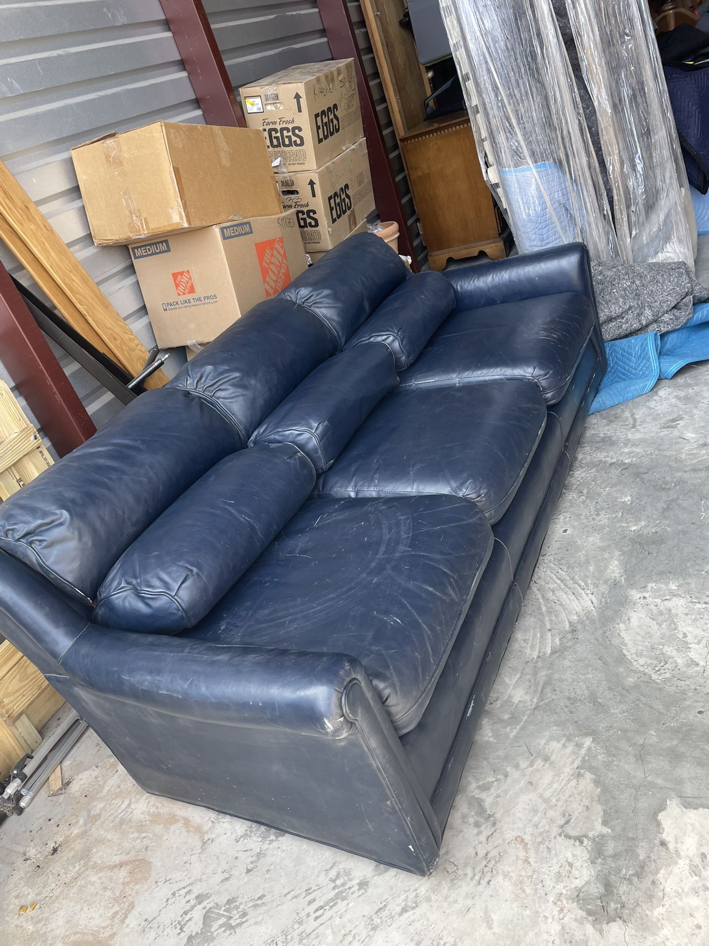 Leather Couch