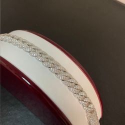 10mm Moissanite Cuban Bracelet