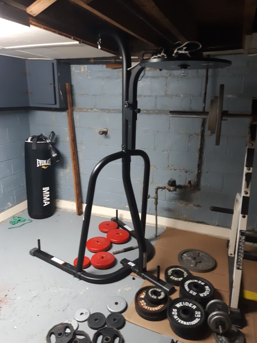 Everlast punching/speed bag stand $150 obo