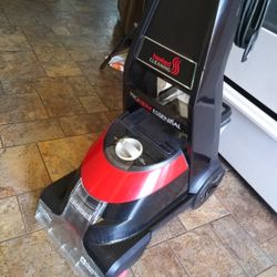 Bizzle Carpet Shampooer Has Holes And Attachment To It