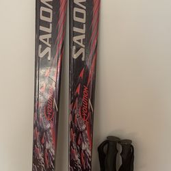 Salomon Evolution Skis 190cm Made In France. Pick Up Brooklyn NY 11229