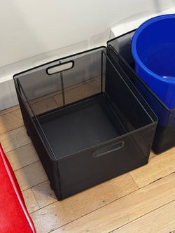 Mesh Crate File Box (2 count)