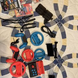 Nintendo Switch Games + Accessories Bundle