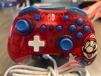 Nintendo Switch Mario Wired Controller Limited Edition