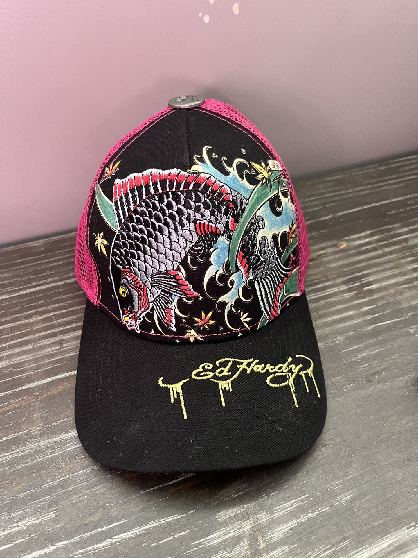 Ed Hardy Pink Hat