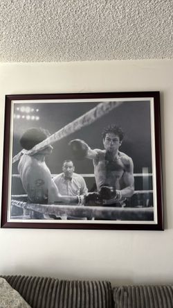 Raging Bull: Oakwood Framed Robert De Niro Photo